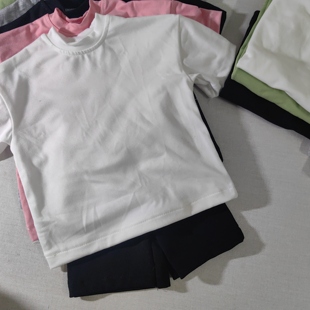 bjd75叔id75 uf75叔76叔77叔娃衣宽松T恤短袖短裤休闲72/73叔通穿