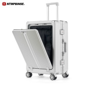 广州军刀行李箱铝框前开盖登机箱18寸旅行箱密码 箱20拉杆箱男24寸