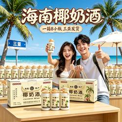 海南椰子酒礼盒125ml*8瓶 椰如意椰奶酒菠萝酒芒果酒正宗果酒手信
