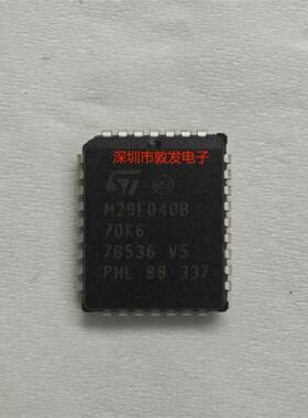 M29F040B-70K6 全新原装 现货 芯片集成库存 可以直拍 PLCC封装
