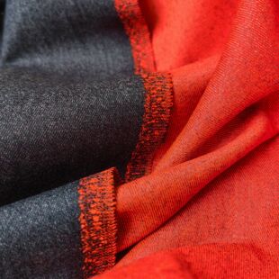 暮秋晚霞色 意大利VBC高级色织斜纹哔叽精纺羊毛415克150门幅