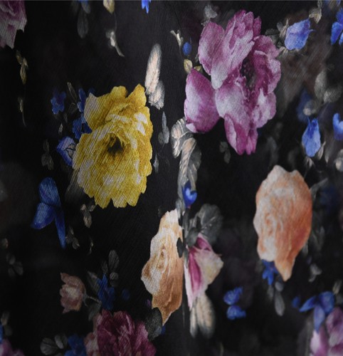 ZM！超美爆款尾货 真丝顺纡乔其纱6姆100丝135宽 超火品牌设计料