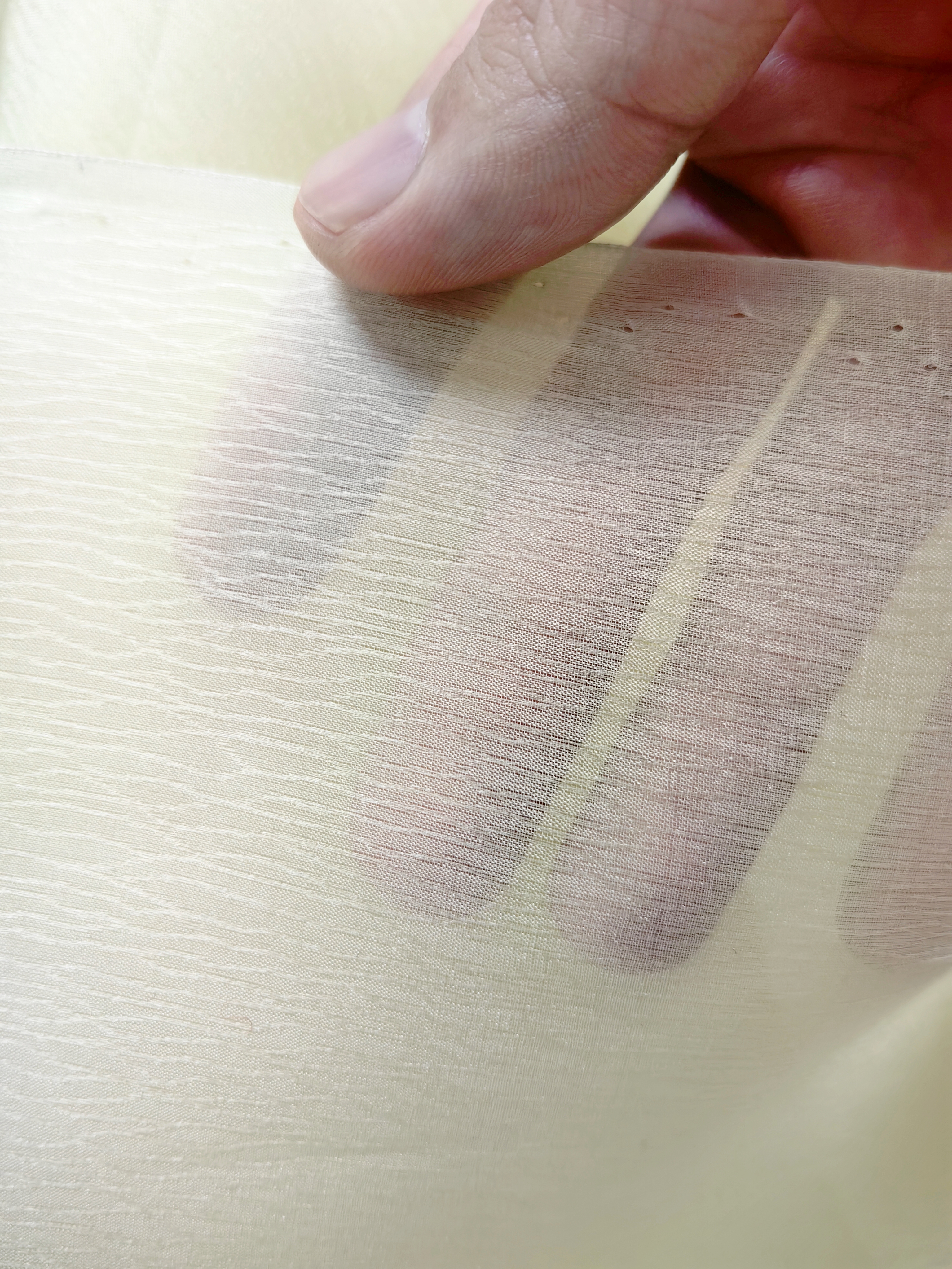 一场织梦 品牌订单真丝提花欧根缎9姆100丝138宽 设计师布料