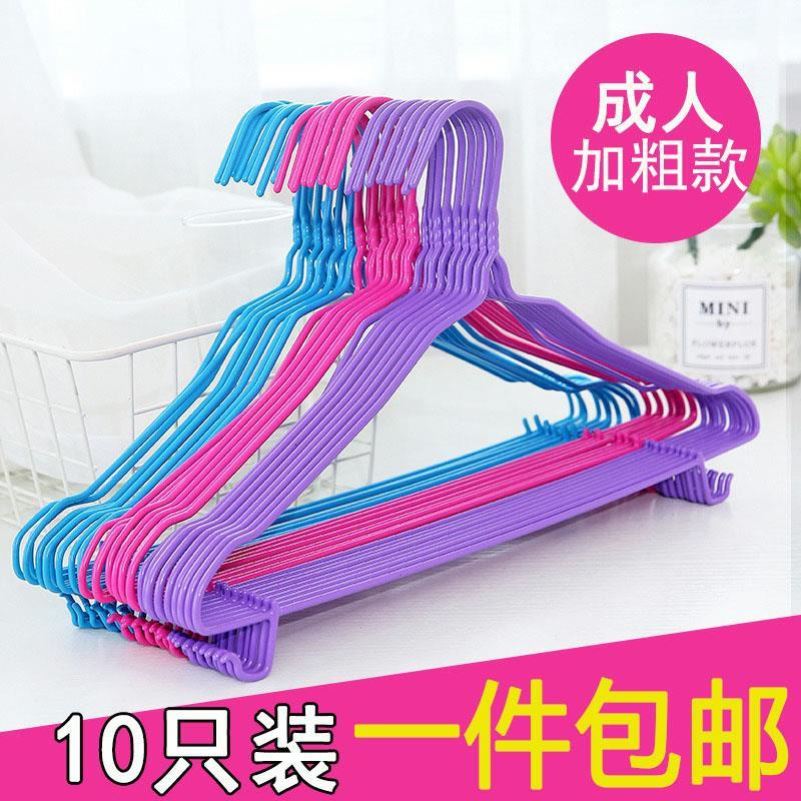 Lot plastic Clothes Hangers Dress Coats Hanger holder晾衣架