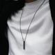 Pendant men Necklace Stainless Steel classic Rectangle hot