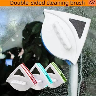 Double Side Magnetic Window Cleaner Brush Wash Glass Wiper