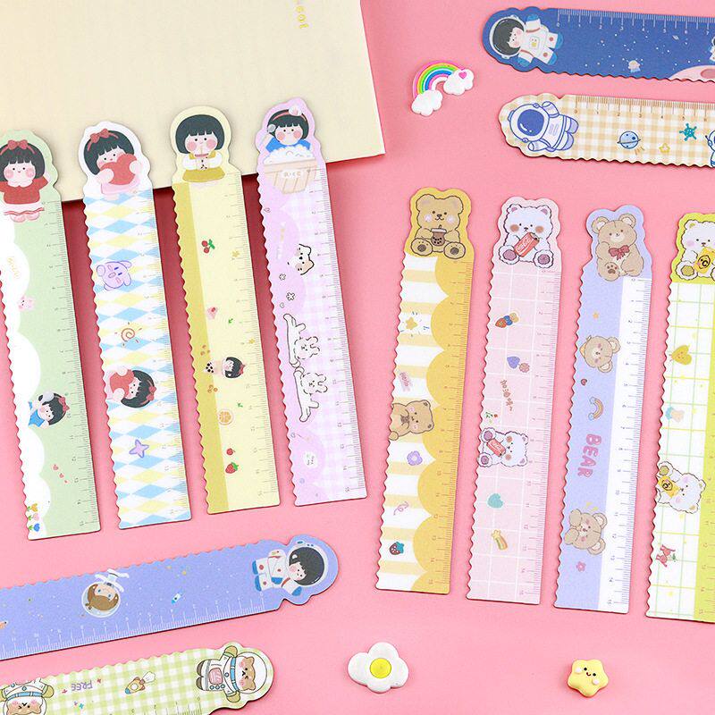 卡通磁性软尺学生奖品15cm可尺子