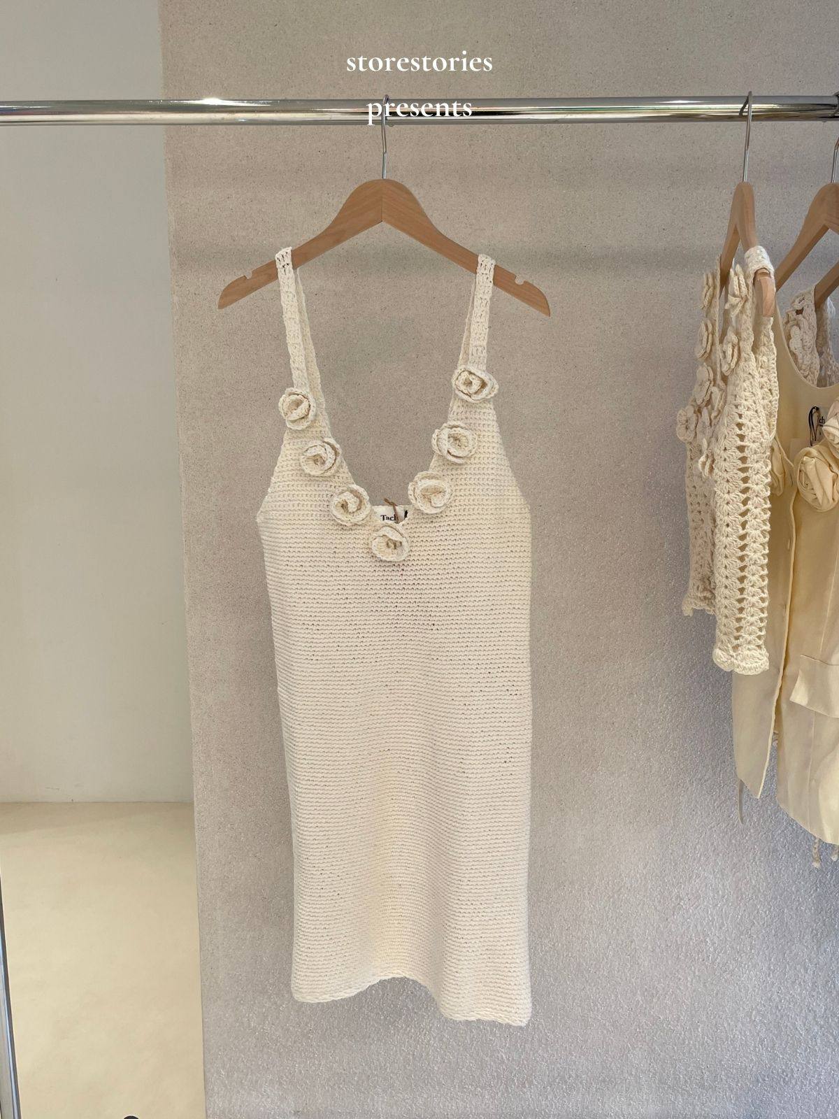 【特享6折】乌拉圭Tach 春夏 Aralia 棉 无袖 连衣裙 花朵 裙子