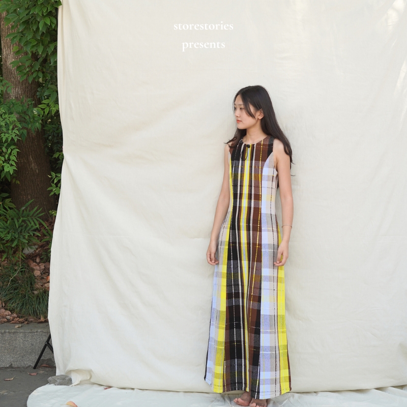 【现货】秘鲁Mozhdeh Matin Carnaval Dress 棉 圆领 时尚 连衣裙