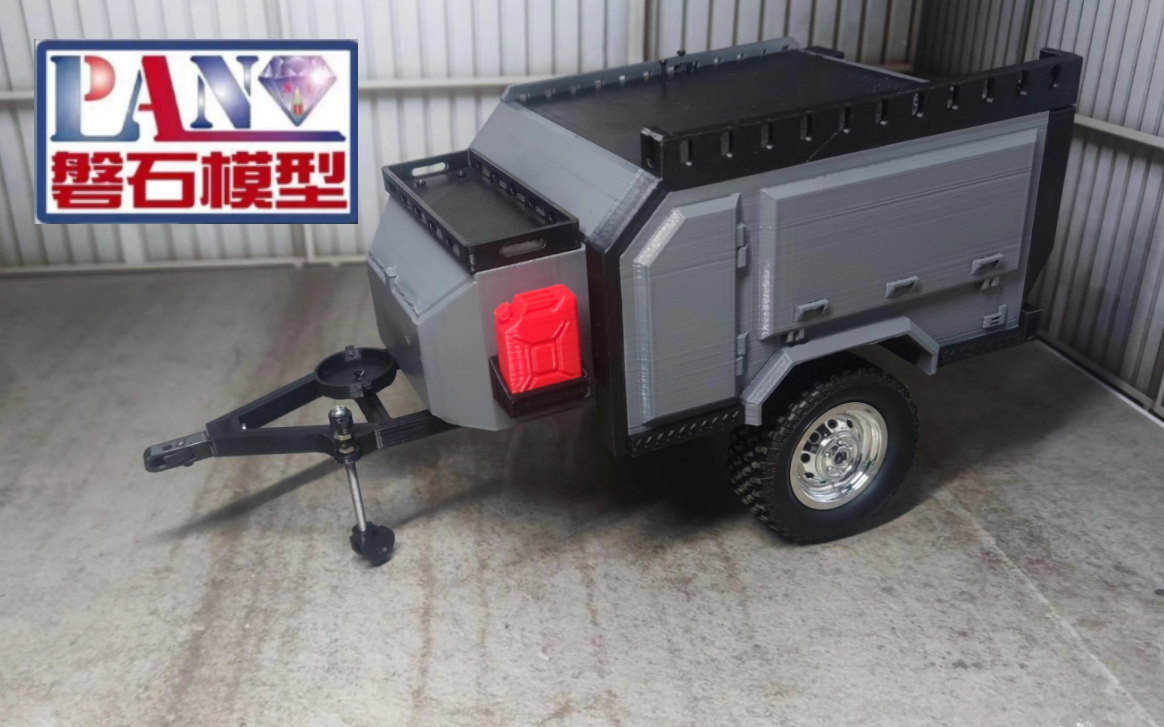 莽牛模型MN78改装露营拖车 装饰件