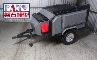 莽牛模型MN78改装露营拖车 装饰件