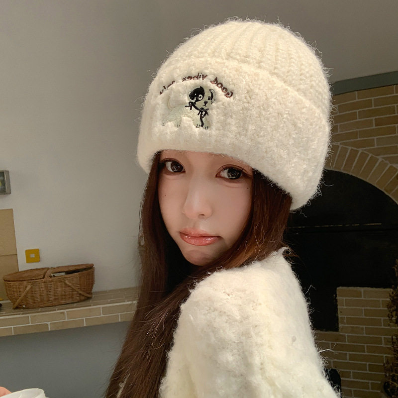 艾凝雪冬季秋季无檐帽子