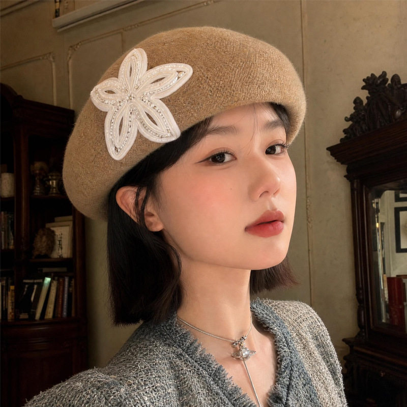 艾凝雪冬季秋季无檐帽子