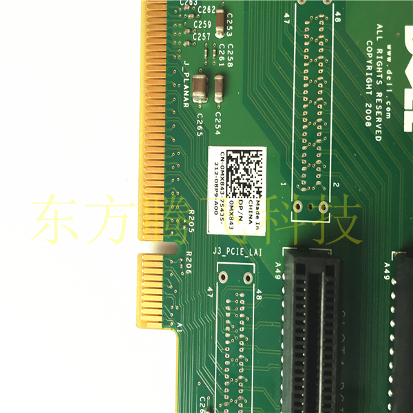 戴尔/DELL PowerEdge R710服务器PCI-E扩展板卡RISER2 0MX843大量