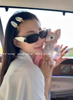 强烈推荐！闭眼入！12/26 新品 24FW 字母熊猫色墨镜 太阳眼镜