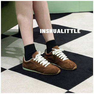 26s新款 MiMi03 好穿到不想脱 女2cm 字母拼色休闲德训鞋