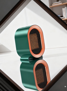 323232复古运动方形暖风机家用取暖器多功能防水小型电暖器电暖气