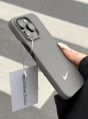网红17新款16欧美潮牌11nike苹果16pro手机壳15promax超薄硅胶软12/13情侣高级感15适用14plus防摔保护套男女
