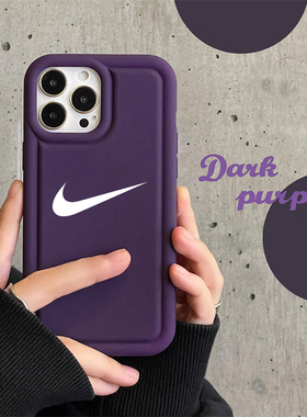 简约12Nike适用苹果14promax手机壳13硅胶11/Xs防摔7p/8plus男女6