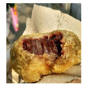 老北京虎坊桥京天红酒家京天红炸糕软糯炸糕红豆沙馅闪送顺丰全国