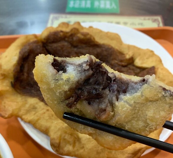 手工点心散装北京护国寺小吃炸糕糯米红豆油炸糕回民清真糕点