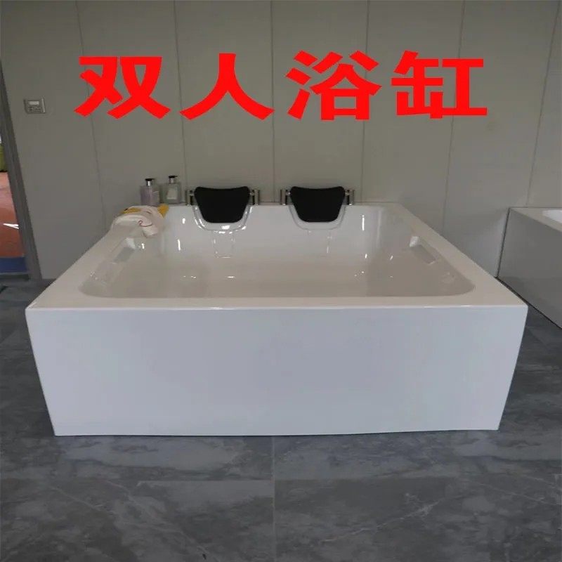 亚克力免安装一体成型无缝浴缸酒店浴池水疗成人儿童双人浴缸浴盆,家装主材,普通浴缸,淘宝优惠券,粉丝福利购,淘宝优惠卷