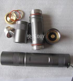 XM-L2 T6 U3灯珠迷你小直S5强光手电筒 随身骑行照玉汽车自驾游用