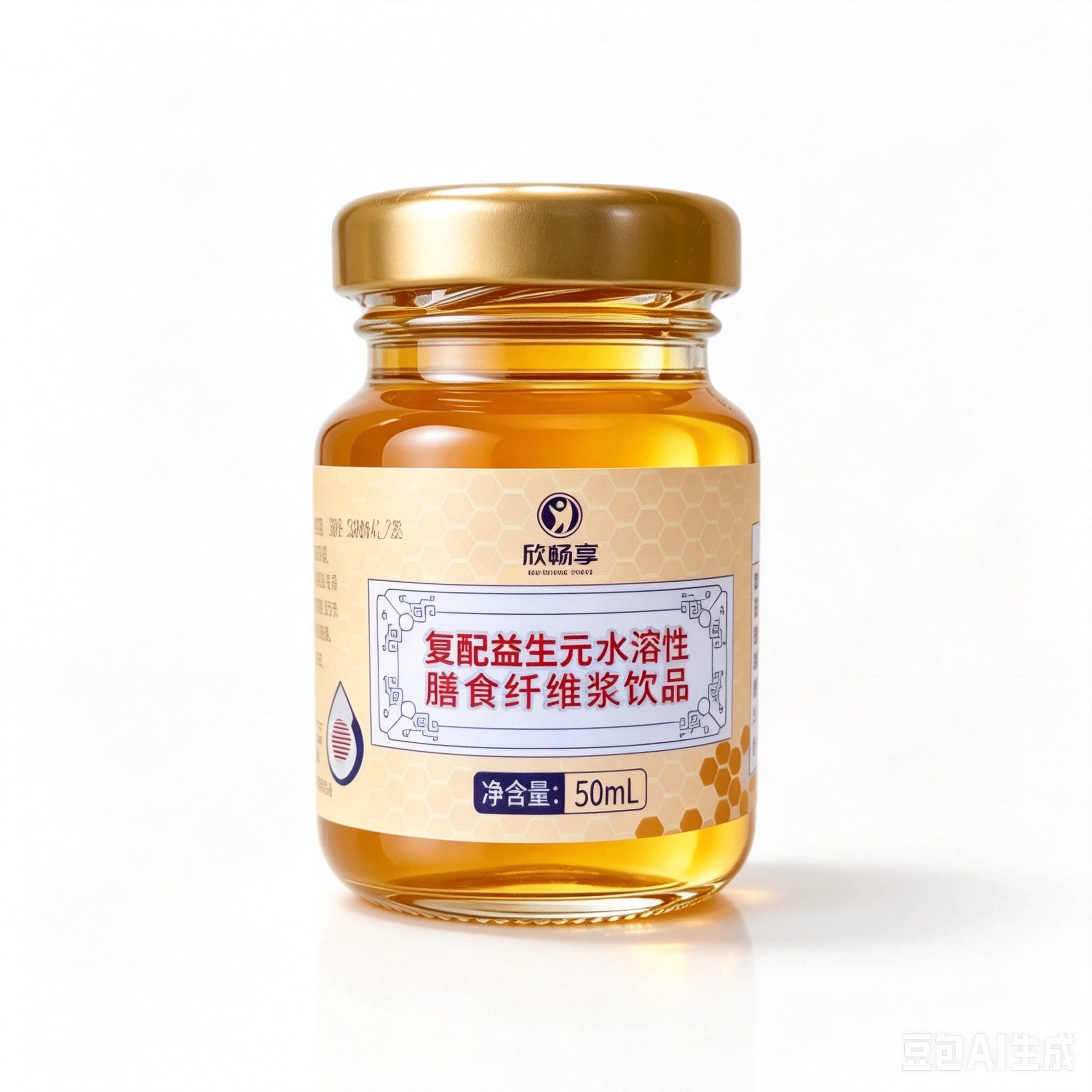 欣畅享金百通复配益生元水溶性膳食纤维浆饮品盒装