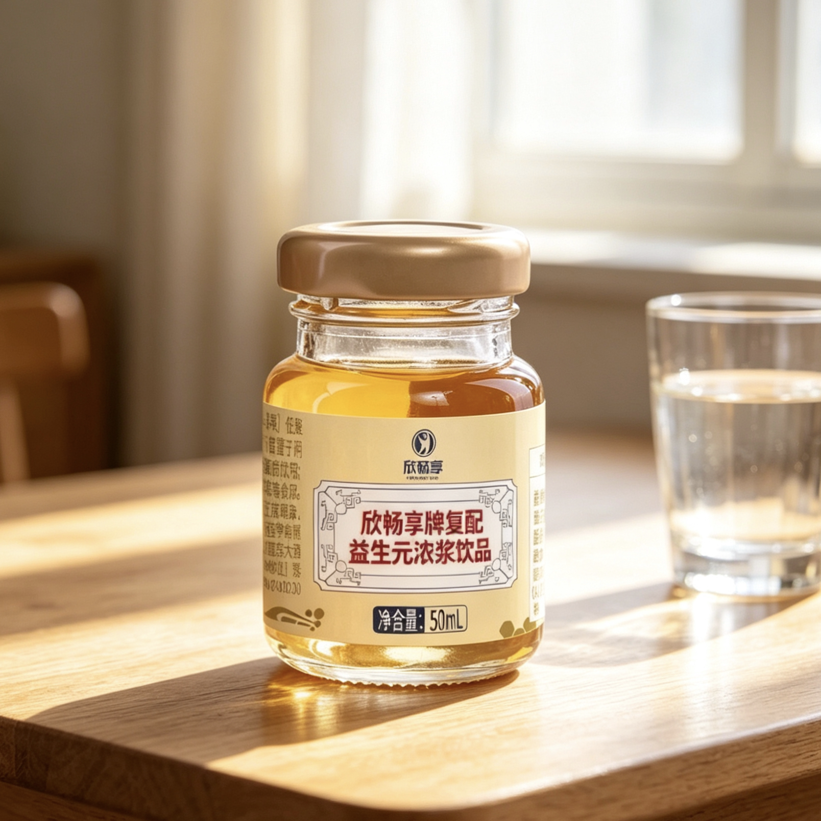 欣畅享复配益生元浓浆饮品10瓶*50毫升/瓶低聚果糖益生元膳食纤维