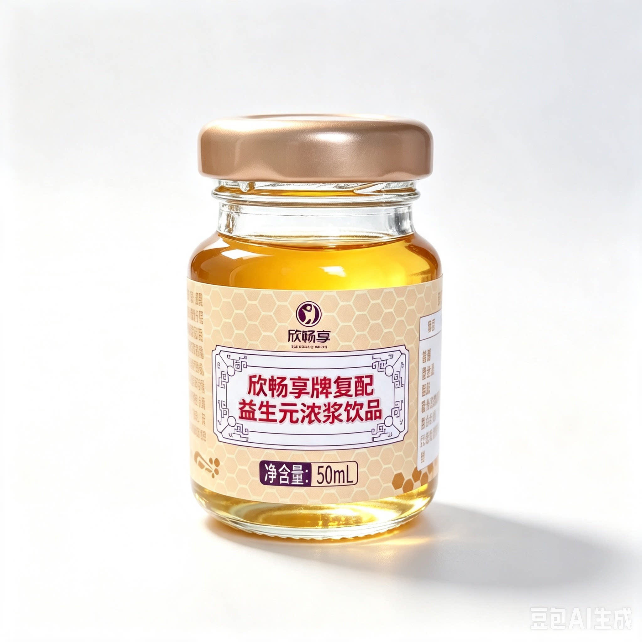 欣畅享复配益生元浓浆饮品低聚果糖膳食纤维浆饮品