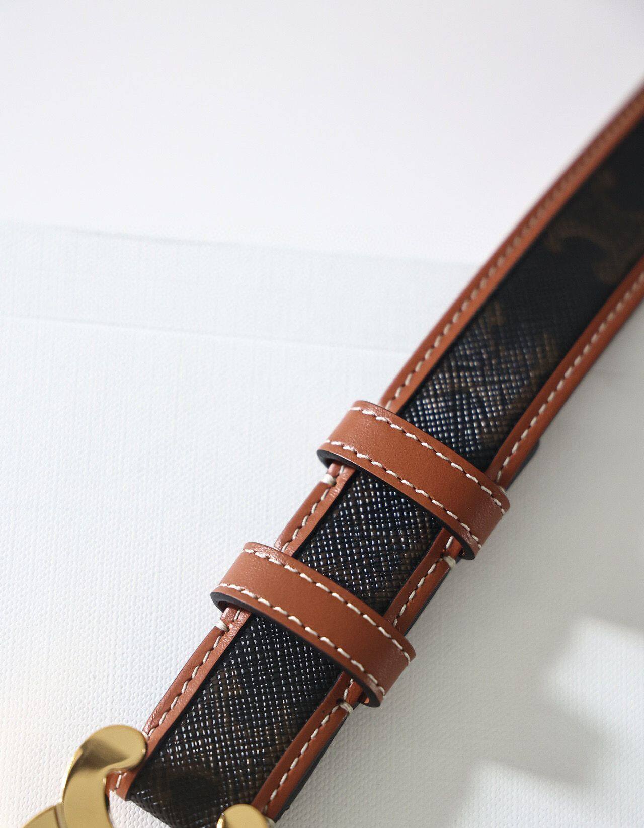 Velvet Angels Easiest for match Cowhide Genuine Leather Special Price Thin Belt Narrow Easiest for match Belt Women's Belt Belt