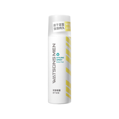 男士速干定型喷雾180ml