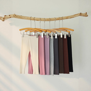 子 贴身保暖裤 2025儿童优可丝棉打底裤 男女童宝宝内穿打底家居裤