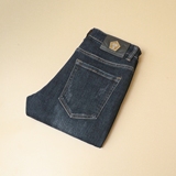 2025秋冬新款高品质修身弹力印花刺绣男士小直筒牛仔裤25783P130，男装牛仔裤，钱塘6018（原3088）