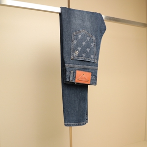 2025秋冬新款高品质修身时尚弹力男士小直筒牛仔裤 57219 P145,男装牛仔裤,钱塘6018（原3088）