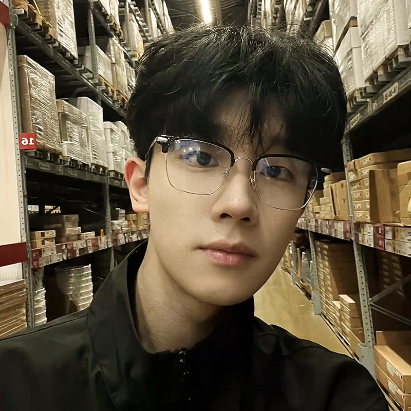 王不染同款理工男士商务防蓝光镜
