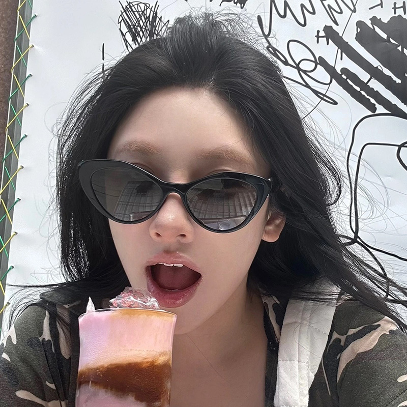猫眼防晒女款墨镜显脸小高级感