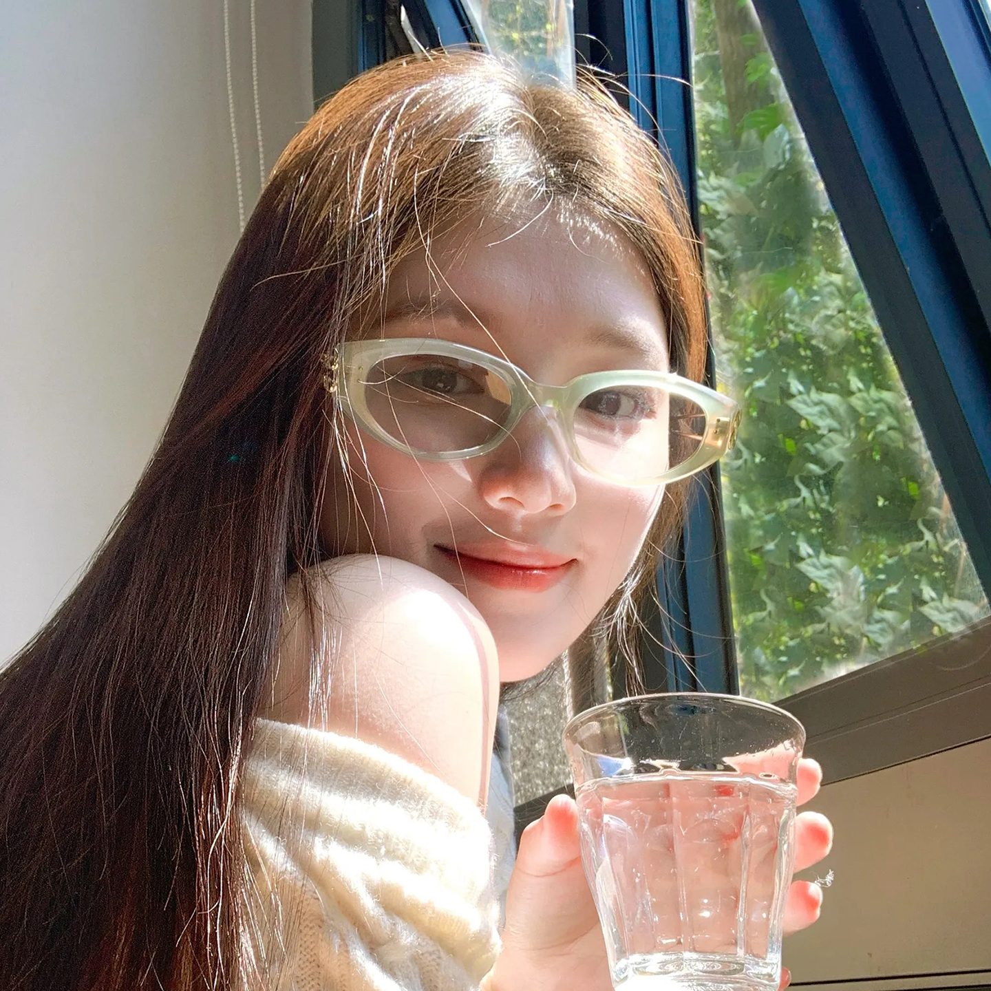 gm新款复古猫眼墨镜女潮气质防紫外线方圆脸显瘦凹造型个性太阳镜