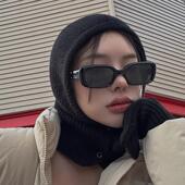 女款 gm复古长方形墨镜韩版 遮阳防紫外线时尚 高级感防晒太阳镜男潮