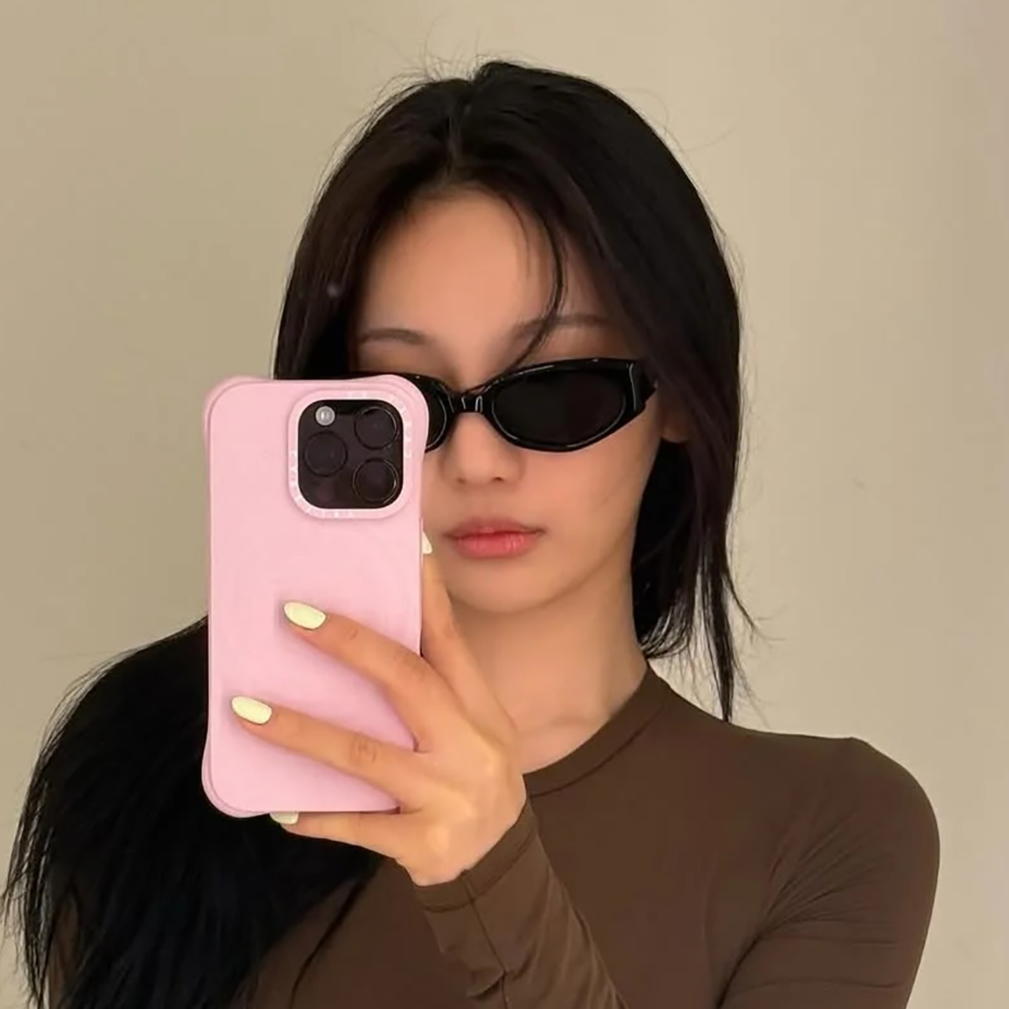 宁艺卓同款猫眼墨镜女款潮方圆脸遮颧骨显脸小夏季遮阳太阳眼镜潮