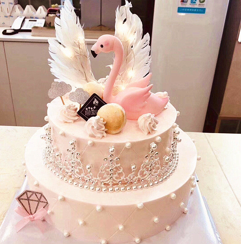 女神节表白火烈鸟苏州生日蛋糕