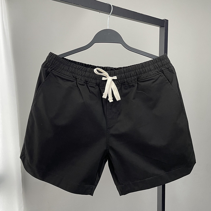 百百梭织纯棉休闲短裤男士开衩运动短裤 时尚潮流三分裤男裤衩潮,男装,短裤,淘宝优惠券,粉丝福利购,淘宝优惠卷