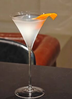 日式木村系水晶玻璃V型马天尼杯