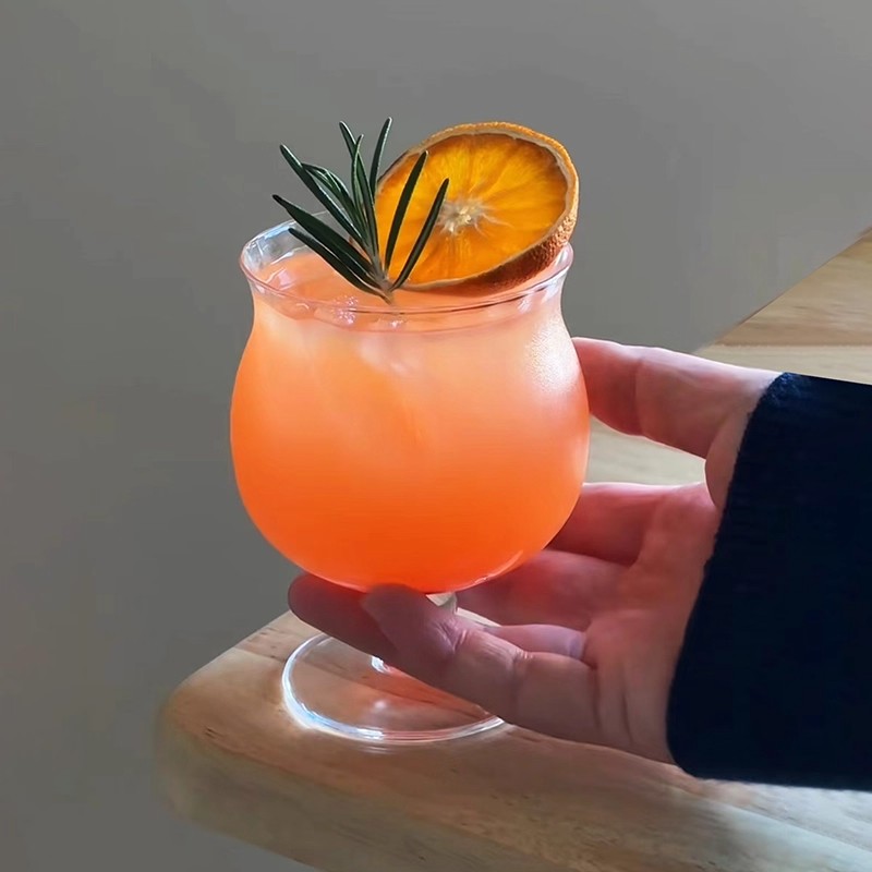 高颜值灯笼鸡尾酒杯微醺果酒杯