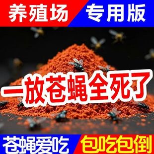 强力灭蝇 苍蝇药一扫光厨房饭店养殖场高效灭蝇王无毒无味饵料