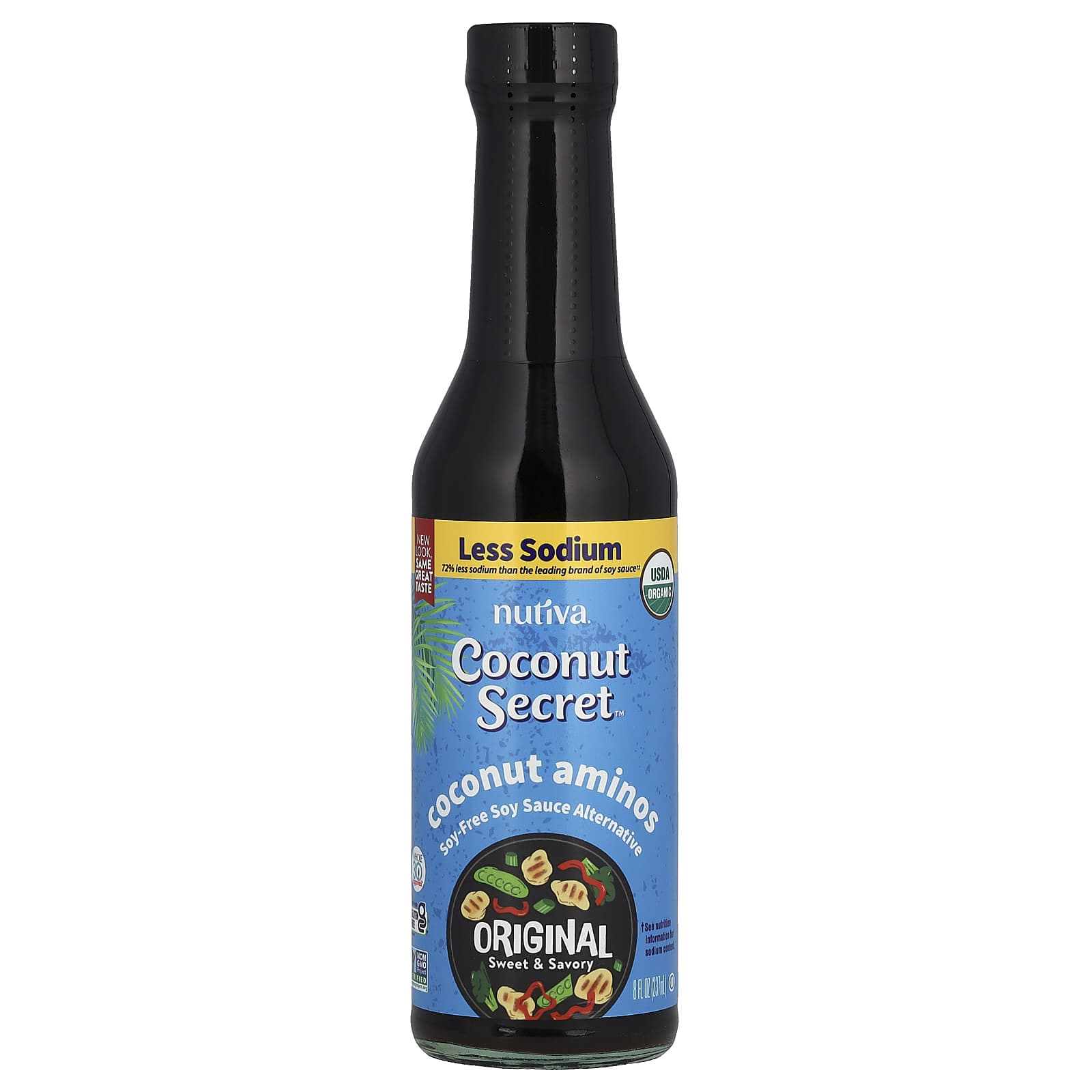 美国Coconut Secret椰子秘密酱油0脂低钠素食调味酱