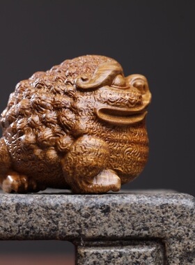 绿檀木雕聚财三足金蟾文玩手把件家居装饰品桌面工艺品摆件