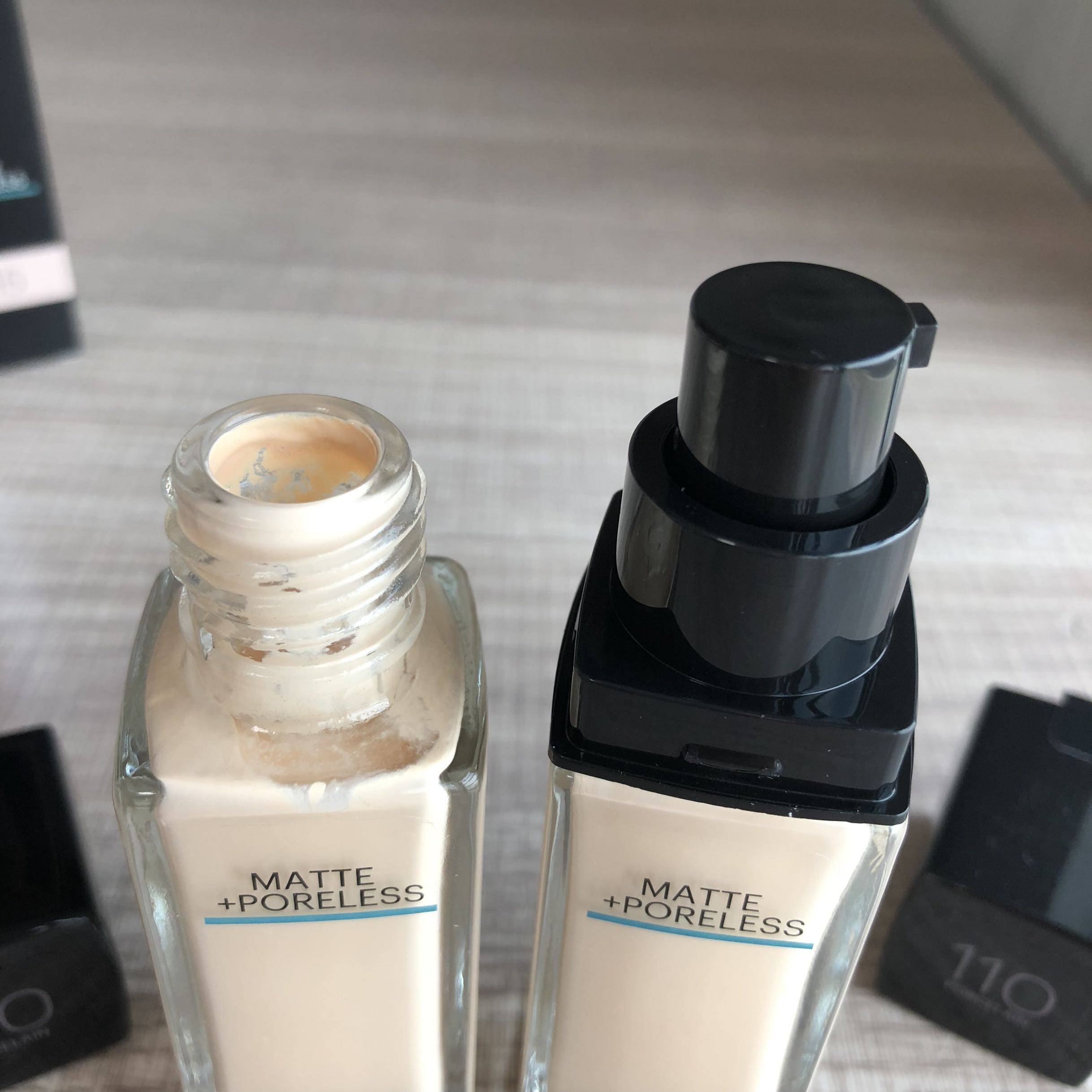 美宝莲定制柔雾粉底液30ml fit me控油哑光雾面隐形保湿 水润版