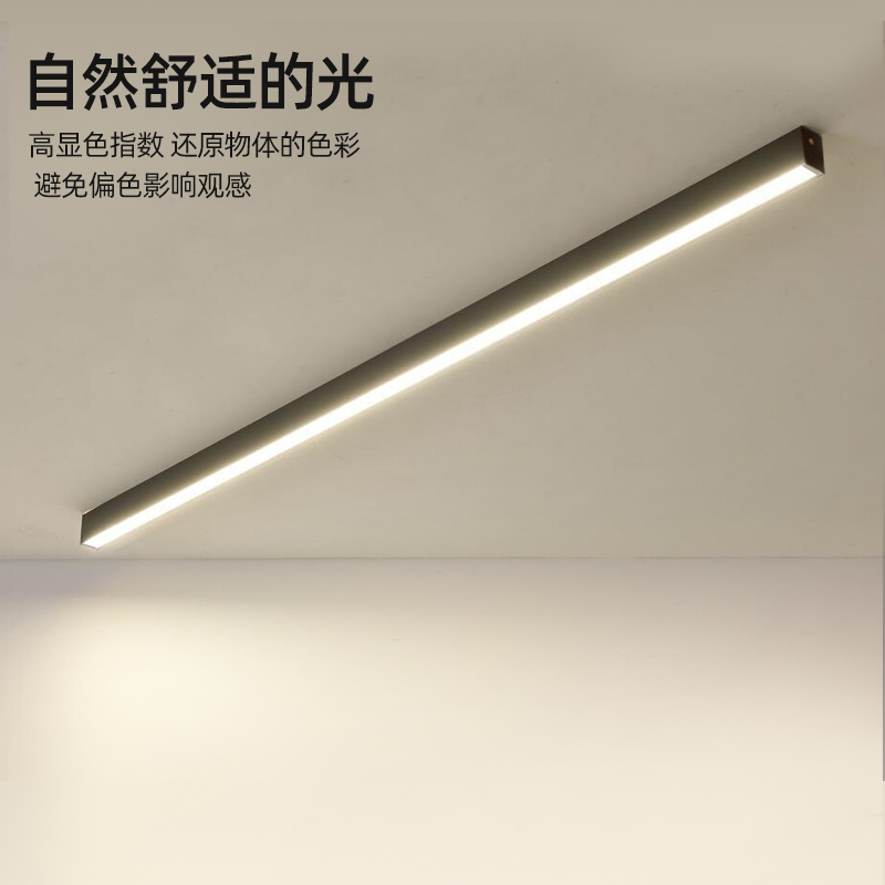 户外吸顶灯防水防虫2024新款过道超亮室外阳台长条灯阳光房专用灯