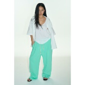 see 通勤百搭 运动裤 sea o｜早秋宽松轻薄舒适全棉抽绳敞口卫裤